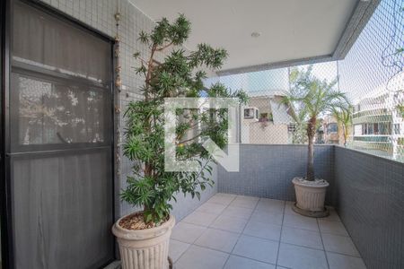 Varanda da Sala de apartamento à venda com 3 quartos, 81m² em Recreio dos Bandeirantes, Rio de Janeiro