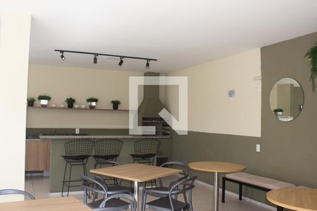 Apartamento para alugar com 42m², 2 quartos e 1 vagaÁrea comum - Salão de festas