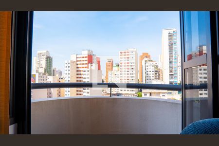 Varanda de apartamento para alugar com 1 quarto, 48m² em Santa Cecília, São Paulo