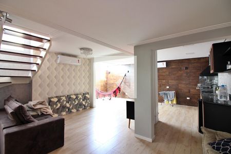 Sala e Espaço Gourmet de casa de condomínio para alugar com 3 quartos, 232m² em Vila Sao Leopoldo, São Bernardo do Campo