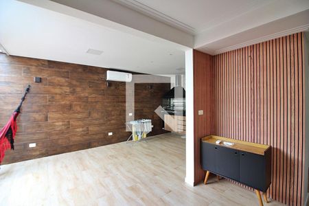Sala e Espaço Gourmet de casa de condomínio à venda com 3 quartos, 232m² em Vila Sao Leopoldo, São Bernardo do Campo