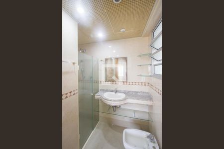 Banheiro Suíte 1 de apartamento à venda com 3 quartos, 108m² em Santo Amaro, São Paulo