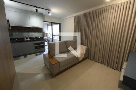 Sala de apartamento para alugar com 1 quarto, 52m² em Setor Bueno, Goiânia