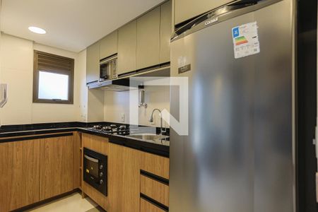 Cozinha de apartamento para alugar com 1 quarto, 37m² em Jardim Botânico, Porto Alegre