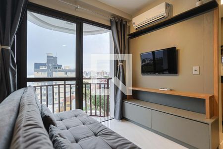Sala de apartamento para alugar com 1 quarto, 36m² em Jardim Botânico, Porto Alegre
