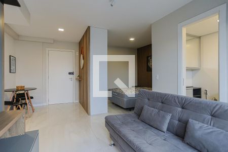Sala de apartamento para alugar com 1 quarto, 37m² em Jardim Botânico, Porto Alegre