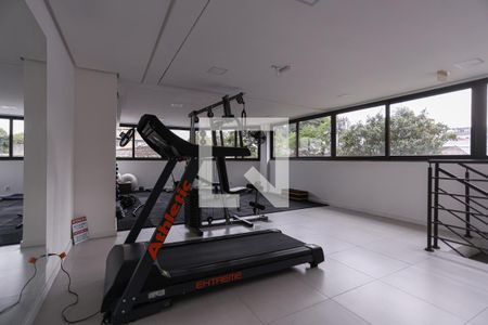 Área comum - Academia de apartamento para alugar com 1 quarto, 37m² em Jardim Botânico, Porto Alegre