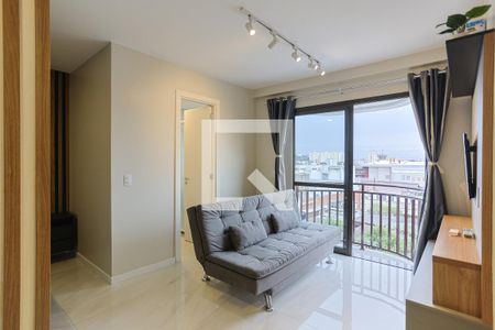 Sala de apartamento para alugar com 1 quarto, 37m² em Jardim Botânico, Porto Alegre
