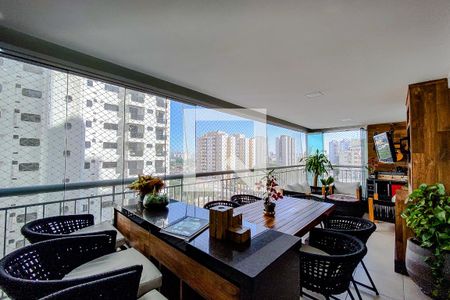 Varanda da Sala de apartamento à venda com 3 quartos, 112m² em Mooca, São Paulo