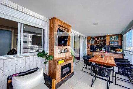 Varanda da Sala de apartamento à venda com 3 quartos, 112m² em Mooca, São Paulo