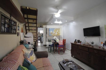 Sala de casa de condomínio à venda com 2 quartos, 78m² em Freguesia (jacarepaguá), Rio de Janeiro