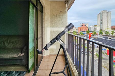 Varanda de apartamento para alugar com 2 quartos, 65m² em Jardim Belmar, Guarujá