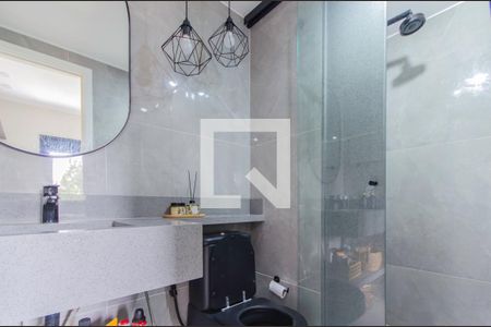 Banheiro da Suíte de kitnet/studio para alugar com 1 quarto, 30m² em Vila Mariana, São Paulo