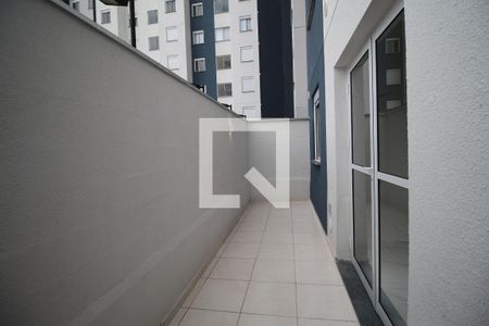 Varanda da Sala de apartamento para alugar com 2 quartos, 45m² em Vila Prudente, São Paulo