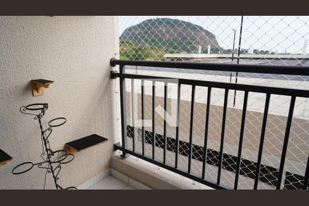 Varanda de apartamento para alugar com 2 quartos, 45m² em Anil, Rio de Janeiro