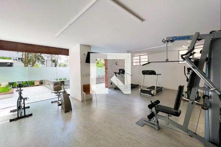 Área comum - Academia de apartamento para alugar com 3 quartos, 130m² em Itaim Bibi, São Paulo