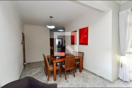 Sala de apartamento à venda com 3 quartos, 155m² em União, Belo Horizonte