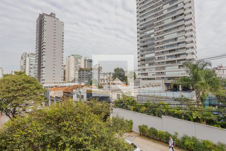 Vista do Quarto de apartamento para alugar com 1 quarto, 55m² em Pinheiros, São Paulo