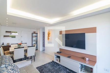 Sala de apartamento à venda com 3 quartos, 97m² em Campestre, Santo André