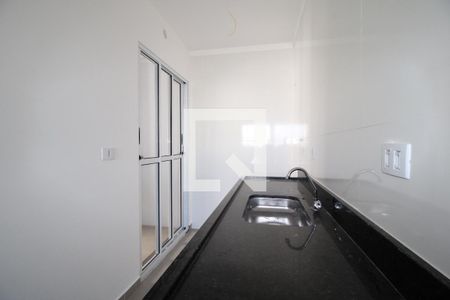 Sala/Cozinha de apartamento à venda com 2 quartos, 38m² em Cidade Antônio Estevão de Carvalho, São Paulo