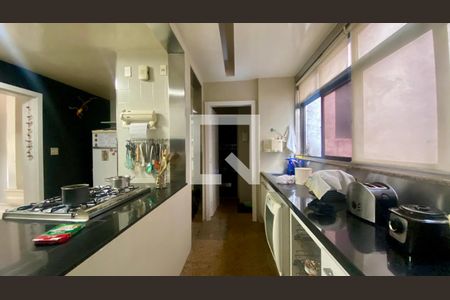 Cozinha de apartamento para alugar com 3 quartos, 369m² em São Bento, Belo Horizonte