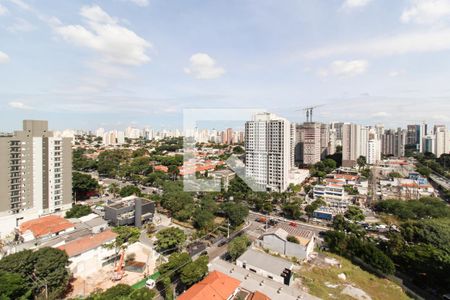 Vista de apartamento à venda com 2 quartos, 27m² em Moema, São Paulo