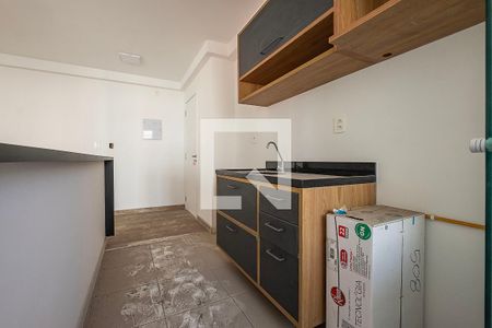 Sala/Cozinha de apartamento à venda com 1 quarto, 43m² em Jardim Paulistano, São Paulo