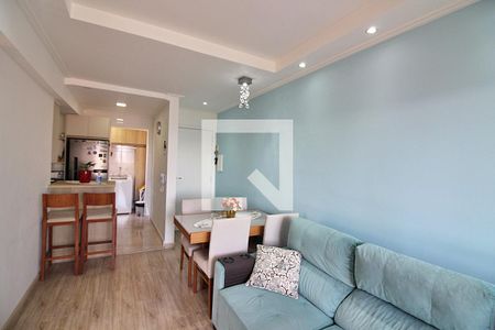 Sala de apartamento para alugar com 2 quartos, 66m² em Baeta Neves, São Bernardo do Campo