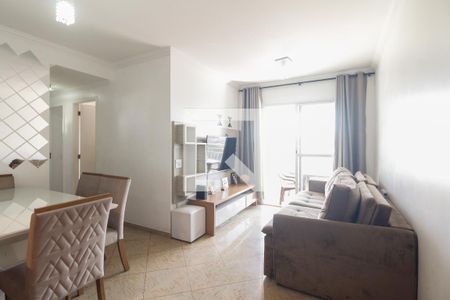 Sala  de apartamento para alugar com 3 quartos, 63m² em Chácara Seis de Outubro, São Paulo