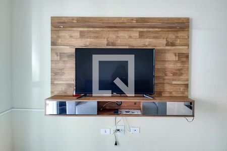 Sala de apartamento para alugar com 1 quarto, 55m² em Caiçara, Praia Grande