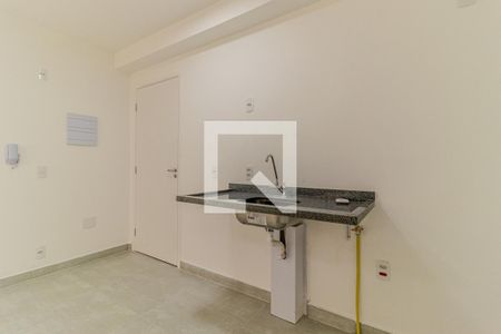 Cozinha de apartamento para alugar com 1 quarto, 26m² em Vila Buarque, São Paulo