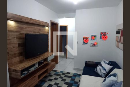 sala de apartamento à venda com 3 quartos, 70m² em Goiânia, Belo Horizonte