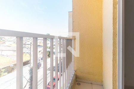 Sacada da Sala de apartamento para alugar com 2 quartos, 59m² em Vila Mogi Moderno, Mogi das Cruzes
