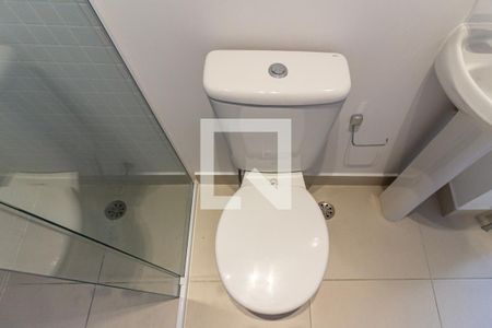 Banheiro - Vaso Sanitário de kitnet/studio para alugar com 1 quarto, 12m² em Campos Elíseos, São Paulo