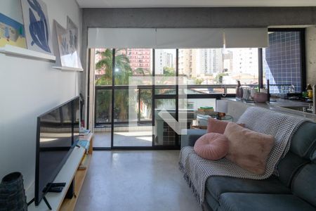 Sala de apartamento à venda com 1 quarto, 43m² em Vila Nova Conceição, São Paulo