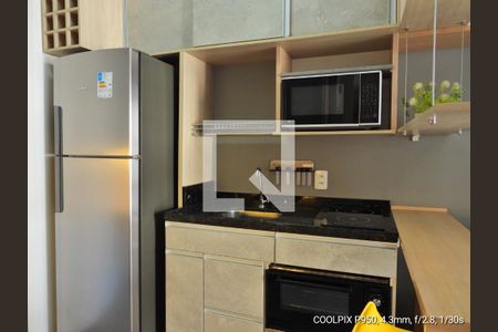 Cozinha - Armários de apartamento à venda com 1 quarto, 30m² em Sumaré, São Paulo