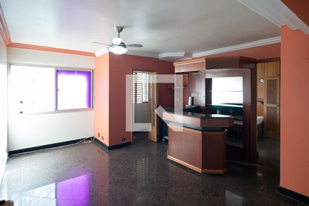 Sala/Cozinha de apartamento para alugar com 1 quarto, 56m² em Consolação, São Paulo
