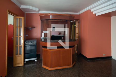 Sala/Cozinha de apartamento para alugar com 1 quarto, 56m² em Consolação, São Paulo