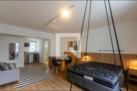 Studio para alugar com 42m², 1 quarto e sem vagaSala / Dormitório / Cozinha
