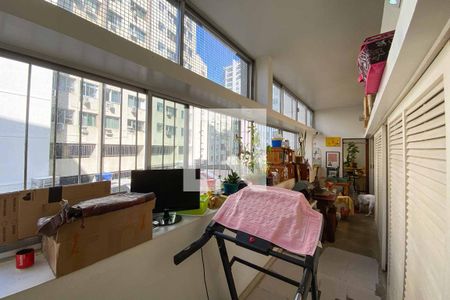 Varanda de apartamento à venda com 3 quartos, 149m² em Flamengo, Rio de Janeiro