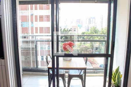 Varanda de apartamento à venda com 1 quarto, 39m² em Perdizes, São Paulo