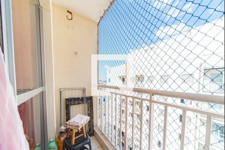 Sala de apartamento à venda com 3 quartos, 72m² em Vila Homero Thon, Santo André