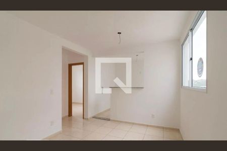 Sala/Cozinha de apartamento à venda com 2 quartos, 48m² em Bandeirantes (pampulha), Belo Horizonte