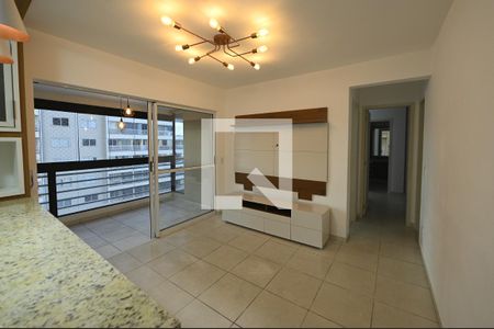 Sala de apartamento para alugar com 2 quartos, 60m² em São Francisco, Goiânia