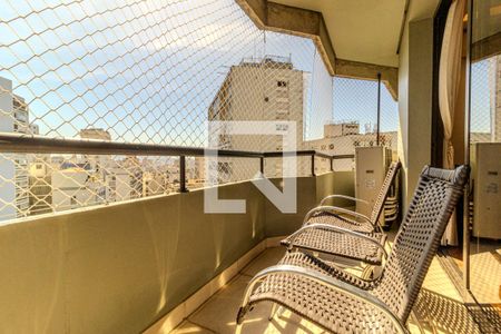 Varanda de apartamento para alugar com 4 quartos, 250m² em Higienópolis, São Paulo