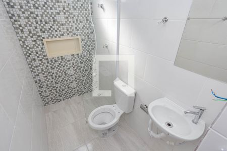 Banheiro de kitnet/studio para alugar com 1 quarto, 36m² em Sacomã, São Paulo