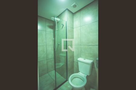 Banheiro de apartamento para alugar com 1 quarto, 19m² em Mirandópolis, São Paulo