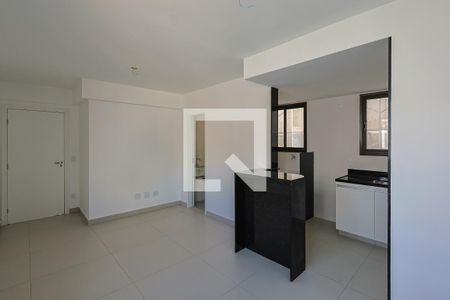 Sala de apartamento à venda com 2 quartos, 58m² em São Pedro, Belo Horizonte