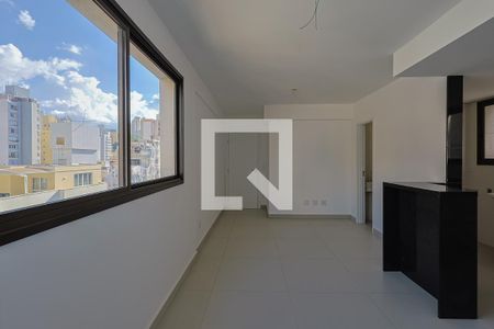 Sala de apartamento à venda com 2 quartos, 58m² em São Pedro, Belo Horizonte