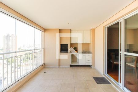 Área gourmet de apartamento para alugar com 3 quartos, 105m² em Chácara Califórnia, São Paulo